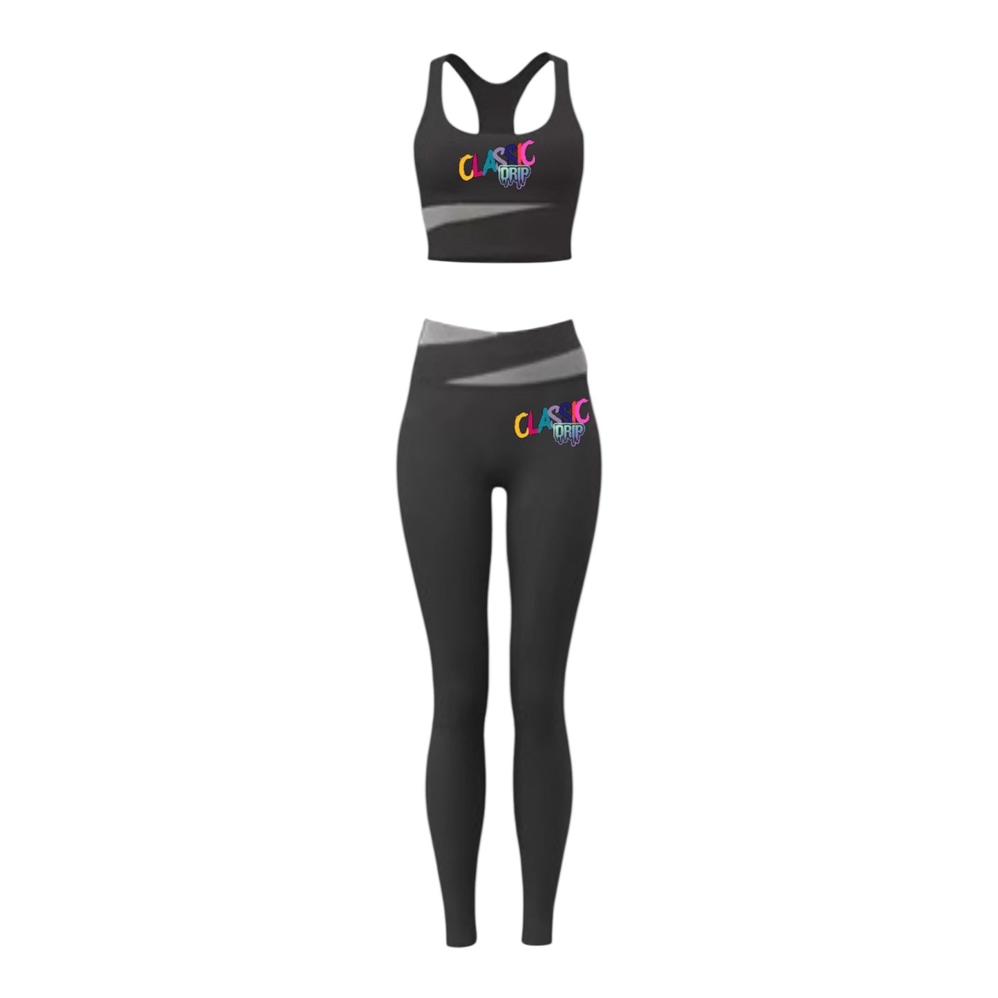 Black Two Piece Set